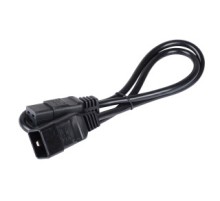 Шнур питания ITK PC-C19C20-2M С19-C20 проводник.:3x1.5мм2 2м 230В 10А (упак.:1шт) черный