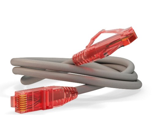 Патч-корд Hyperline PC-LPM-UTP-RJ45-RJ45-C5E-5M-LSZH-GY PC-LPM-UTP-RJ45-RJ45-C5E-5M UTP вилка RJ-45-вилка RJ-45 кат.5е 5м серый LSZH (уп.:1шт) 24AWG