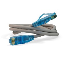 Патч-корд Hyperline PC-LPM-UTP-RJ45-RJ45-C6-10M-LSZH-GY PC-LPM-UTP-RJ45-RJ45-C6-10M UTP RJ-45 вил.-вилка RJ-45 кат.6 10м серый LSZH (уп.:24шт)
