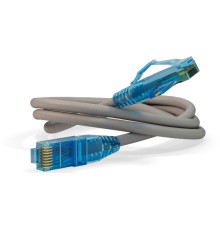 Патч-корд Hyperline PC-LPM-UTP-RJ45-RJ45-C6-10M-LSZH-GY PC-LPM-UTP-RJ45-RJ45-C6-10M UTP RJ-45 вил.-вилка RJ-45 кат.6 10м серый LSZH (уп.:24шт)