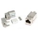 Hyperline KJNE-8P8C-C5e-90-SH-F-WH Вставка Keystone Jack RJ-45(8P8C), категория 5e, экранированная, 110 IDC, заделка с помощью NE-TOOL, белая