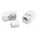 Hyperline KJNE-8P8C-C6-90-WH Вставка Keystone Jack RJ-45(8P8C), категория 6, 110 IDC, заделка с помощью NE-TOOL, белая