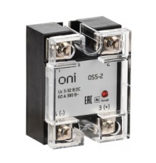 Реле твердотельное IEK Oni OSS-2 одноф. 380В (OSS-2-3-60-B)