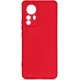 Чехол (клип-кейс) DF для Xiaomi 12 Pro xiOriginal-30 красный (XIORIGINAL-30 (RED))