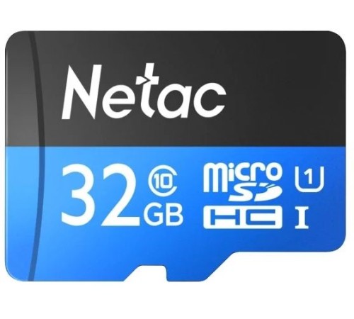 Флеш карта microSDHC 32Gb Class10 Netac NT02P500STN-032G-S P500 w/o adapter