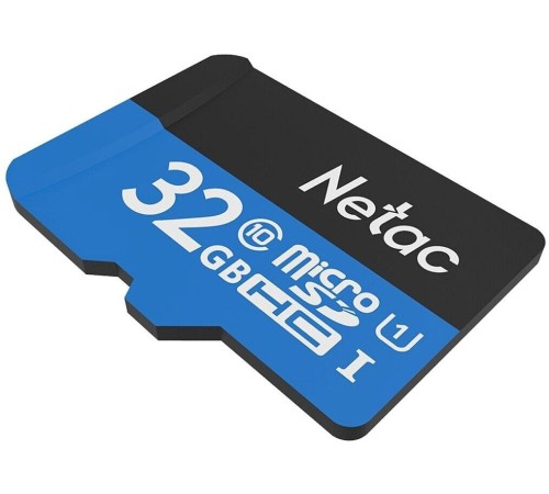Флеш карта microSDHC 32Gb Class10 Netac NT02P500STN-032G-S P500 w/o adapter