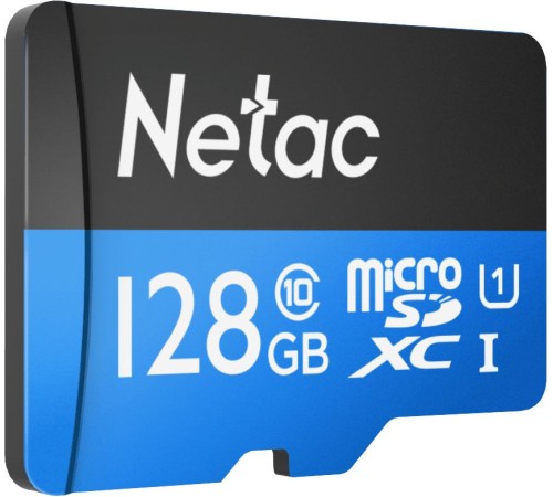 Флеш карта microSDXC 128Gb Class10 Netac NT02P500STN-128G-S P500 w/o adapter