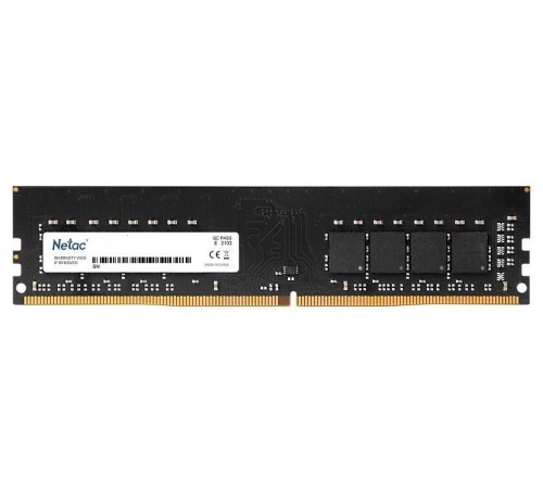 Память DDR4 8Gb 2666MHz Netac NTBSD4P26SP-08 Basic RTL PC4-21300 CL19 DIMM 288-pin 1.2В