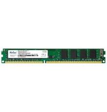 Память DDR3 4Gb 1600MHz Netac NTBSD3P16SP-04 Basic RTL PC3-12800 CL11 DIMM 240-pin 1.5В