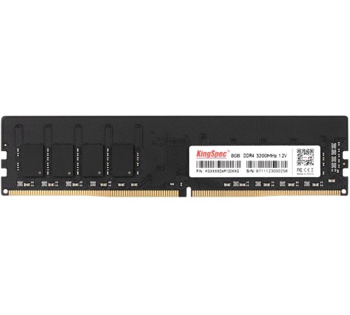 Память DDR4 8Gb 3200MHz Kingspec KS3200D4P12008G RTL LONG DIMM 288-pin 1.2В single rank