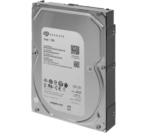 Жесткий диск Seagate SAS 3.0 4Tb ST4000NM003A Exos (7200rpm) 256Mb 3.5" Жесткий диск Seagate SAS 3.0 4Tb ST4000NM003A Exos (7200rpm) 256Mb 3.5"