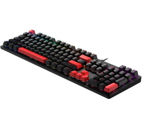Клавиатура A4Tech Bloody S510N механическая черный/красный USB for gamer LED Клавиатура A4Tech Bloody S510N механическая черный/красный USB for gamer LED