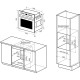 Электрический духовой шкаф HIBERG VM 6192 W, встраиваемый