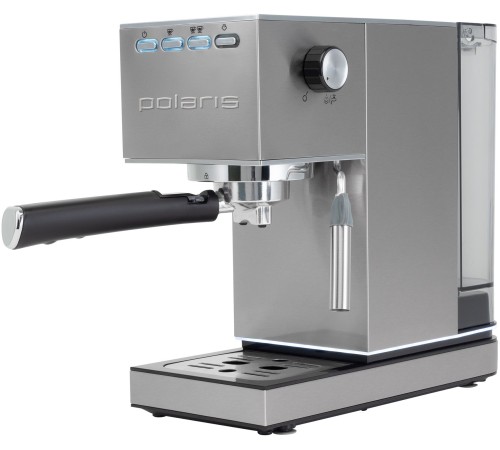 Кофеварка рожковая Polaris Adore Crema PCM 1542E 1350Вт нержавеющая сталь