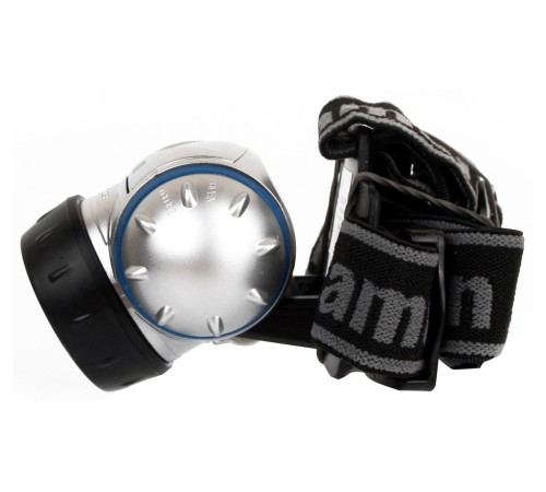 Фонарь налобный Camelion LED5310-7F3 серебристый/черный лам.:светодиод. AAAx3 (7534) Фонарь налобный Camelion LED5310-7F3 серебристый/черный лам.:светодиод. AAAx3 (7534)