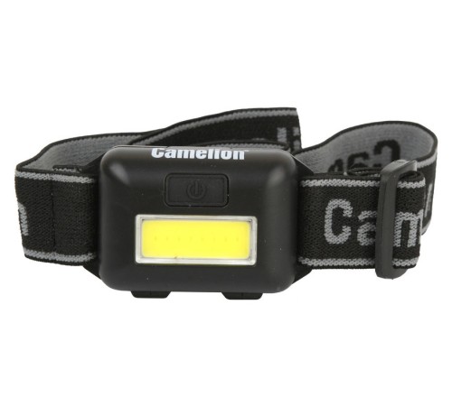 Фонарь налобный Camelion LED5355 черный 1Вт лам.:светодиод. AAAx3 (13748) Фонарь налобный Camelion LED5355 черный 1Вт лам.:светодиод. AAAx3 (13748)