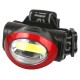 Фонарь налобный Camelion LED5382 черный/красный 3Вт лам.:светодиод. AAAx3 (13366)