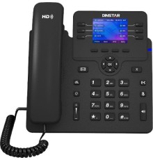 Телефон IP Dinstar C63G черный