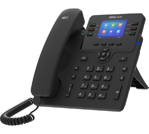 Телефон IP Dinstar C63G черный Телефон IP Dinstar C63G черный