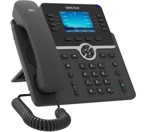 Телефон IP Dinstar C64GP черный Телефон IP Dinstar C64GP черный