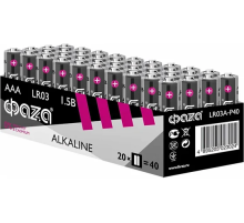 Элемент питания LR03 (AAA) алкалиновая уп. 40 шт. Alkaline Pack-40