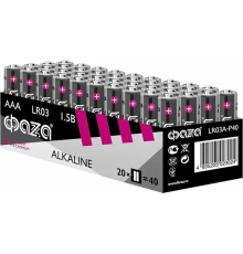 Элемент питания LR03 (AAA) алкалиновая уп. 40 шт. Alkaline Pack-40