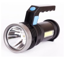 Фонарь аккум. Ultraflash LED53765 черный 3Вт лам.:светодиод. встроенный аккумулятор (14665)