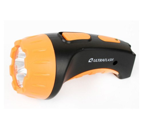 Фонарь аккум. Ultraflash LED3804 черный/желтый 1.3Вт лам.:светодиод. встроенный аккумулятор (9215) Фонарь аккум. Ultraflash LED3804 черный/желтый 1.3Вт лам.:светодиод. встроенный аккумулятор (9215)