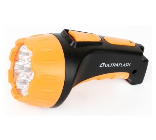 Фонарь аккум. Ultraflash LED3807 черный/желтый 2.1Вт лам.:светодиод. встроенный аккумулятор (9216) Фонарь аккум. Ultraflash LED3807 черный/желтый 2.1Вт лам.:светодиод. встроенный аккумулятор (9216)