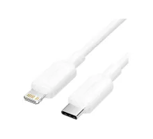 Кабель Vention USB 2.0 CM/Lightning 8M для iPad/iPhone 3A - 1м. Белый Vention LAKWF