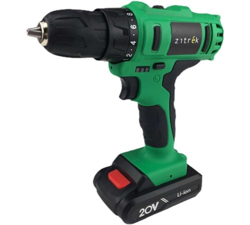 Дрель Zitrek Greenpower 20-Li патрон:быстрозажимной реверс (063-4076)