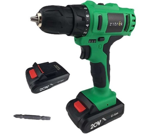 Дрель Zitrek Greenpower 20-Li патрон:быстрозажимной реверс (063-4076)