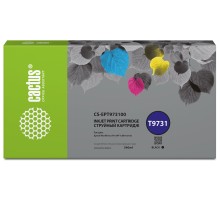 Картридж струйный Cactus CS-EPT973100 T9731 черный (540мл) для Epson WorkForce WF-C869RD3TWFC/WF-C869RDTWF