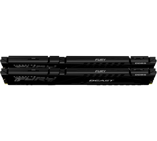 Память DDR5 2x32GB 5600MHz Kingston KF556C36BBEK2-64 Fury Beast Black RTL PC5-44800 CL36 DIMM 288-pin 1.25В single rank Ret
