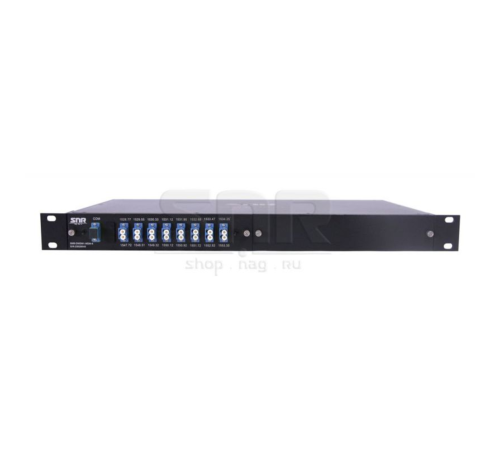 Мультиплексор DWDM одноволоконный 8-канальный в 1/2-слоте