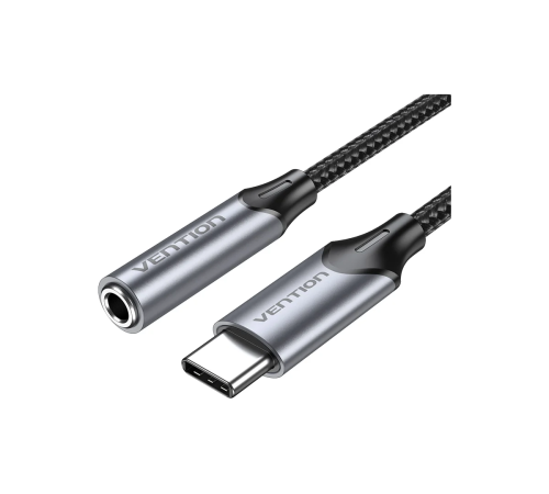 Переходник Vention USB-C M/ Jack 3.5 mm F DAC - 0,1м Серый Vention BGMHA