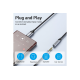 Переходник Vention USB-C M/ Jack 3.5 mm F DAC - 0,1м Серый Vention BGMHA