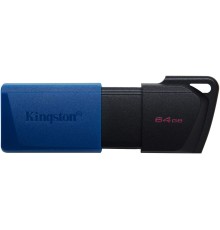 Флеш Диск Kingston 64Gb DataTraveler DTXM DTXM/64GB USB3.2 черный/голубой