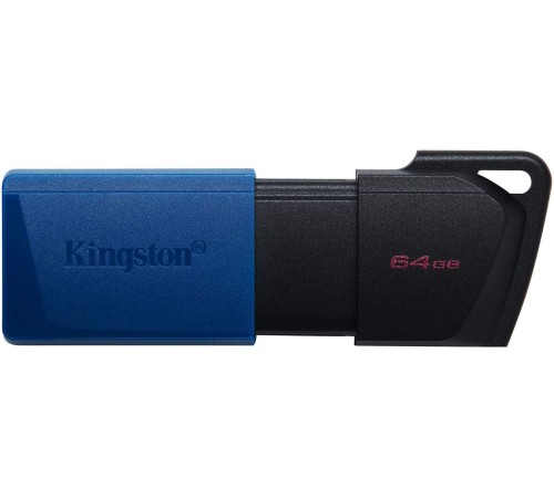 Флеш Диск Kingston 64Gb DataTraveler DTXM DTXM/64GB USB3.2 черный/голубой