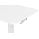 Стол для ноутбука Cactus VM-FDS102 столешница МДФ белый 80x60x122см (CS-FDS102WWT)