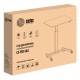 Стол для ноутбука Cactus VM-FDS102 столешница МДФ белый 80x60x122см (CS-FDS102WWT)