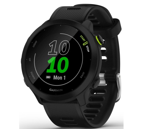 Смарт-часы Garmin Forerunner 55 черный 42мм Смарт-часы Garmin Forerunner 55 черный 42мм