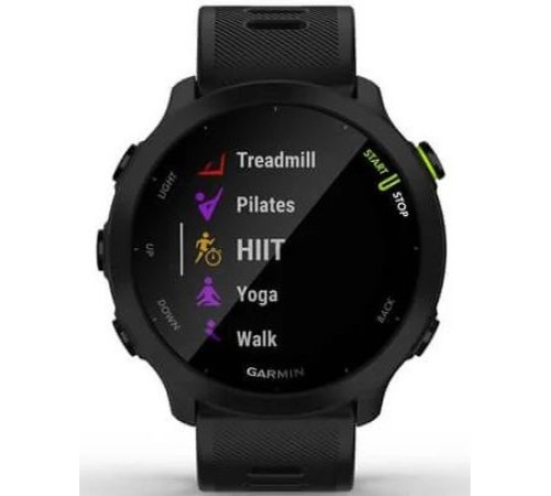 Смарт-часы Garmin Forerunner 55 черный 42мм Смарт-часы Garmin Forerunner 55 черный 42мм