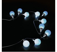 Гирлянда Gauss Solar GS033 нить шарики 10лам. дл.3.8м
