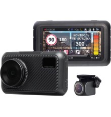 Видеорегистратор с радар-детектором Roadgid Premier 3 2CH GPS ГЛОНАСС черный