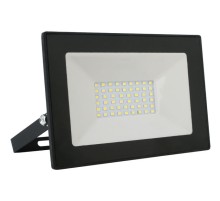 Прожектор уличный Ultraflash LFL-7001 C02 светодиодный 70Вт корп.мет./стек.черный (13328)