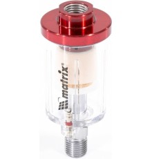 Фильтр влагоотделитель редуктор для пневмоинструмента Matrix 57008 350л/мин красный