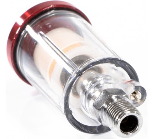 Фильтр влагоотделитель редуктор для пневмоинструмента Matrix 57008 350л/мин красный