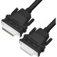 GCR Удлинитель 1.5m DVI-D, черный, DVI/DVI, 25M/25F, FullHD, 28 AWG, GCR-54714 Greenconnect GCR-54714