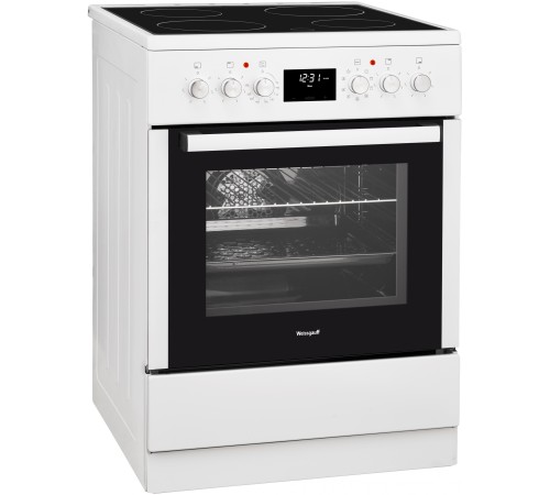 Плита Электрическая Weissgauff WES E12V15 WE белый